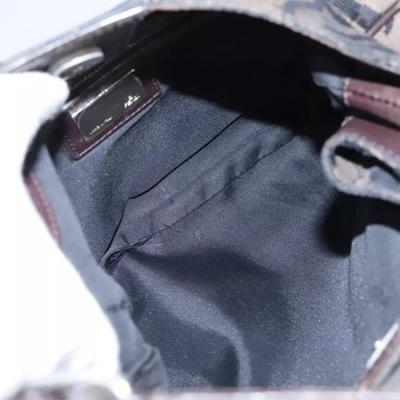 FENDI Hand Bag Canvas Brown Auth - Picture 14 of 16